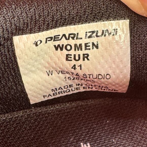 Pearl Izumi Vesta Studio Womens Size 9 (EUR 41) Cycling Spin Shoes Pink Black - Picture 8 of 10
